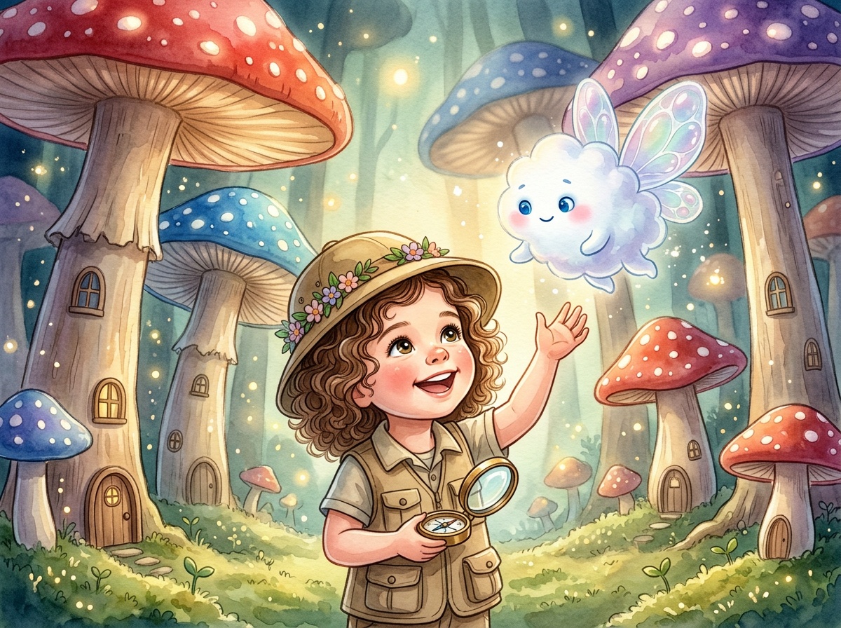 Luna and the Mushroom Forest